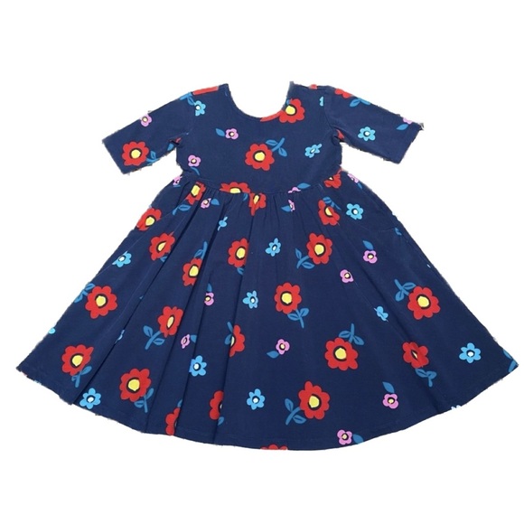 Hanna Andersson Super Flower Skater Dress